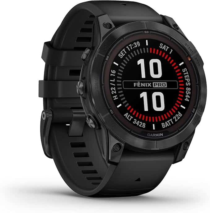 garmin fenix 7 pro solar promo